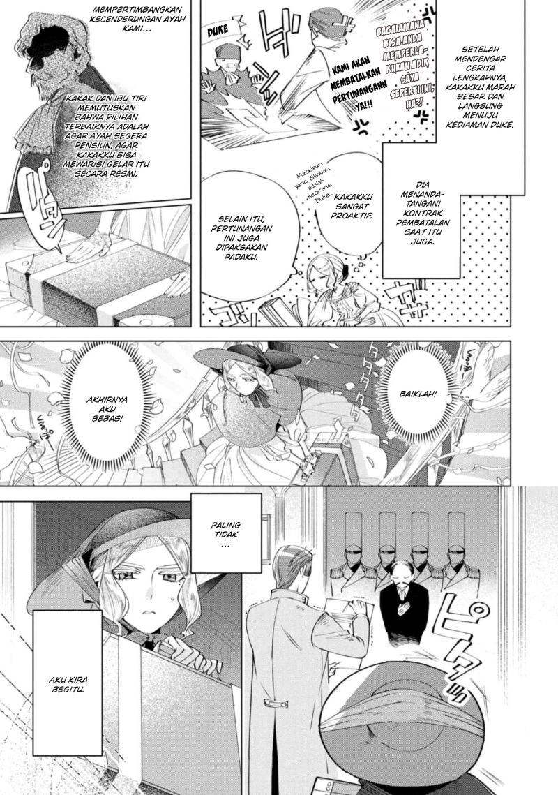 Though I May Be a Villainess, I’ll Show You I Can Obtain Happiness! Chapter 36 Bahasa Indonesia